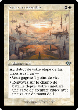 Grâce irréductible - Horizons du Modern 2 (cartes décalées dans le temps)