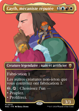 Cayth, mécaniste réputée - Horizons du Modern 3 Commander