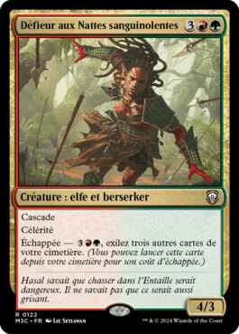 Défieur aux Nattes sanguinolentes - Horizons du Modern 3 Commander