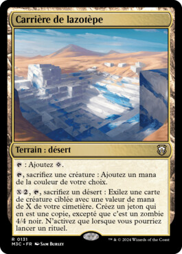 Carrière de lazotèpe - Horizons du Modern 3 Commander