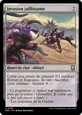 Invasion jaillissante - Horizons du Modern 3 Commander