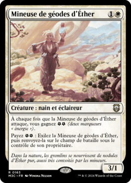 Mineuse de géodes d'Éther - Horizons du Modern 3 Commander