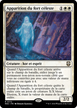 Apparition du fort céleste - Horizons du Modern 3 Commander