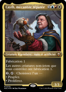 Cayth, mécaniste réputée - Horizons du Modern 3 Commander