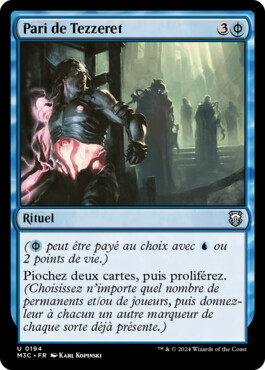 Pari de Tezzeret - Horizons du Modern 3 Commander