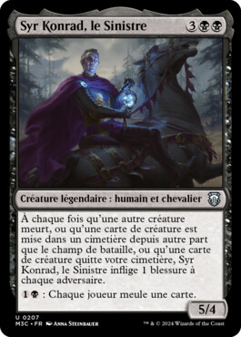 Syr Konrad, le Sinistre - Horizons du Modern 3 Commander