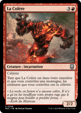 La Colère - Horizons du Modern 3 Commander