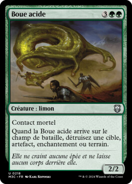 Boue acide - Horizons du Modern 3 Commander