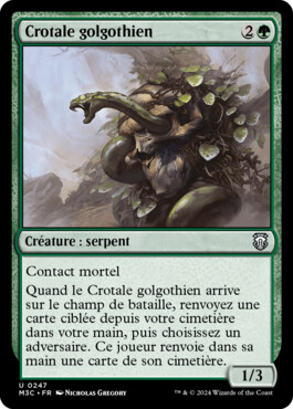 Crotale golgothien - Horizons du Modern 3 Commander