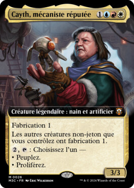 Cayth, mécaniste réputée - Horizons du Modern 3 Commander