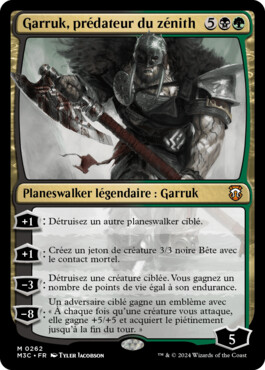 Garruk, prédateur du zénith - Horizons du Modern 3 Commander