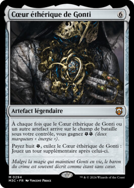 Cœur éthérique de Gonti - Horizons du Modern 3 Commander