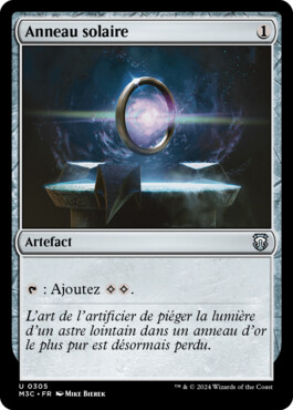 Anneau solaire - Horizons du Modern 3 Commander