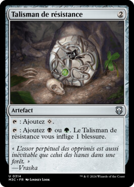 Talisman de résistance - Horizons du Modern 3 Commander