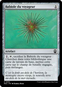 Babiole du voyageur - Horizons du Modern 3 Commander