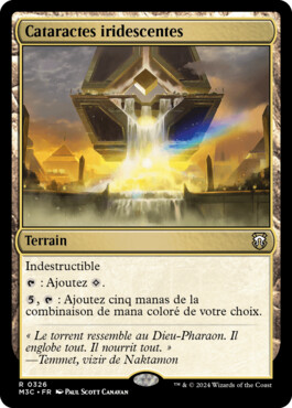 Cataractes iridescentes - Horizons du Modern 3 Commander