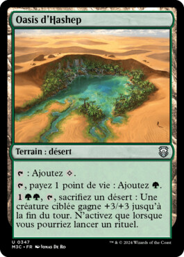 Oasis d'Hashep - Horizons du Modern 3 Commander