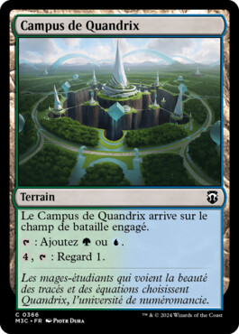 Campus de Quandrix - Horizons du Modern 3 Commander