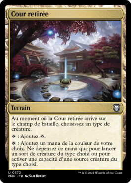 Cour retirée - Horizons du Modern 3 Commander