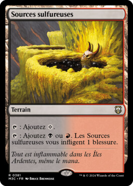 Sources sulfureuses - Horizons du Modern 3 Commander