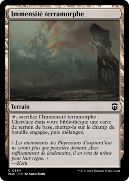 Immensité terramorphe - Horizons du Modern 3 Commander