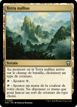 Terra nullius - Horizons du Modern 3 Commander