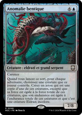 Anomalie bentique - Horizons du Modern 3 Commander