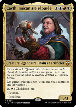 Cayth, mécaniste réputée - Horizons du Modern 3 Commander