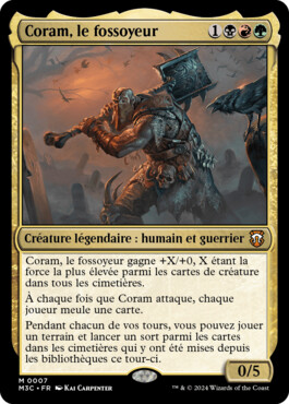 Coram, le fossoyeur - Horizons du Modern 3 Commander