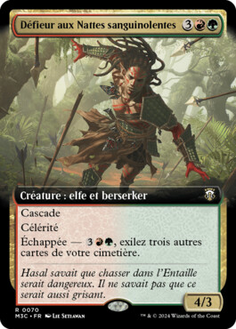 Défieur aux Nattes sanguinolentes - Horizons du Modern 3 Commander