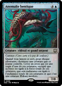 Anomalie bentique - Horizons du Modern 3 Commander