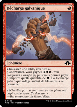 Décharge galvanique - Horizons du Modern 3