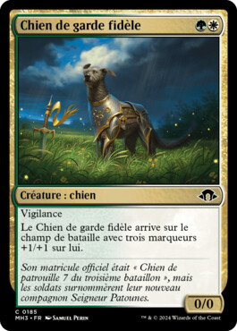 Chien de garde fidèle - Horizons du Modern 3