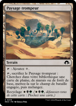 Paysage trompeur - Horizons du Modern 3