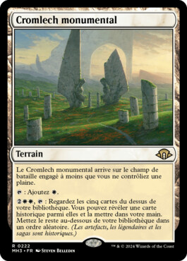 Cromlech monumental - Horizons du Modern 3