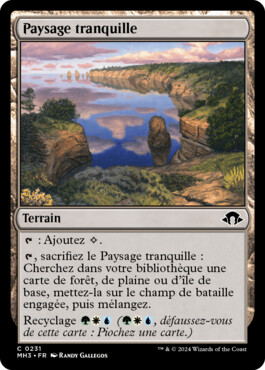 Paysage tranquille - Horizons du Modern 3