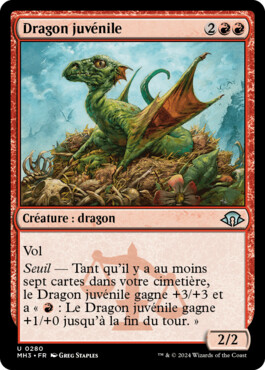 Dragon juvénile - Horizons du Modern 3