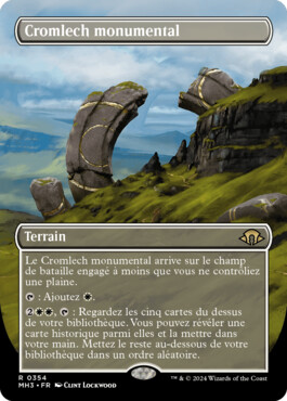 Cromlech monumental - Horizons du Modern 3