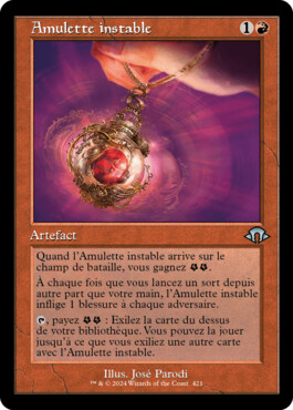 Amulette instable - Horizons du Modern 3